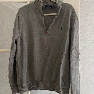 Polo Quarter Zip Pullover